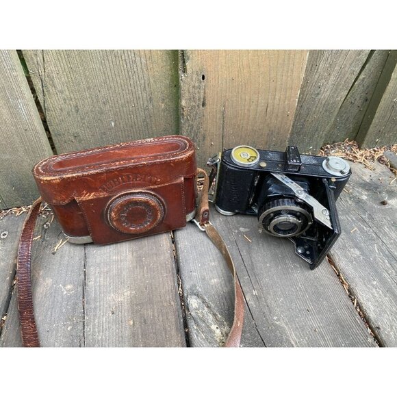 Balda Jubilette Vintage 1938 Folding Camera with 5cm f/2.9 Lens With OG Case - Picture 14 of 16